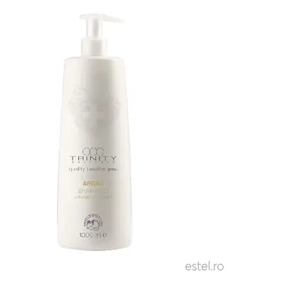 Sampon cu ulei de argan pentru par uscat si deteriorat Therapies Argan Trinity Haircare, 1000 ml