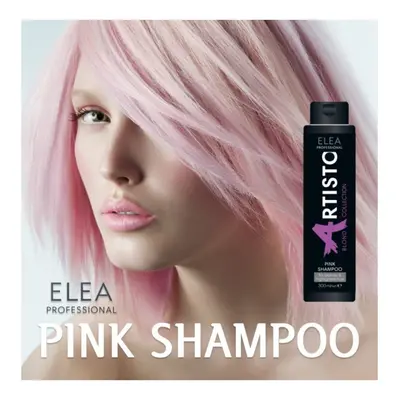 Sampon nuantator pentru par blond Pink Elea Professional Artisto, 300 ml