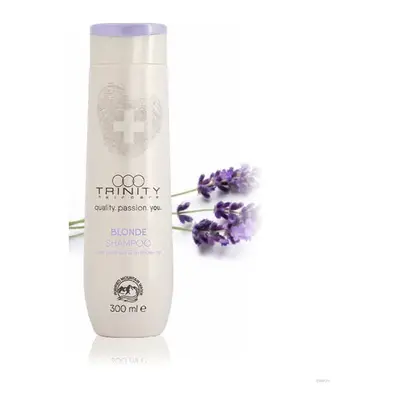 Sampon nuantator anti yellow pentru nuante reci de blond Essentials Blonde Trinity Haircare, 300