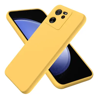 RUBBER Husă de protecție pentru Xiaomi 13T / 13T Pro galben