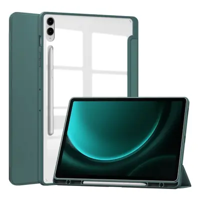 Husa Flip CRYSTAL Samsung Galaxy Tab S9 FE+ verde