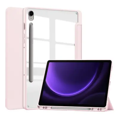 Husa Flip CRYSTAL Samsung Galaxy Tab S9 FE roz