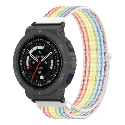 NYLON Remienok pre Amazfit Active Edge RAINBOW