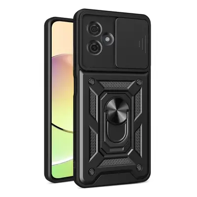 RING CAMERA Husa cu suport pentru Motorola Moto G54 5G / G54 5G Power Edition negru