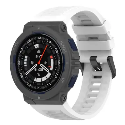 SILICON Curea înlocuibilă pentru Amazfit Active Edge alb