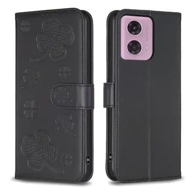 ART C LOVE R Husa portofel pentru Motorola Moto G04 / G24 / G24 Power negru