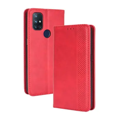 BUSINESS Capac Wallet OnePlus Nord N10 5G roșu