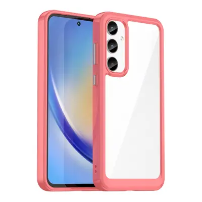 Husa de protectie CRYSTAL pentru Samsung Galaxy A55 5G rosie