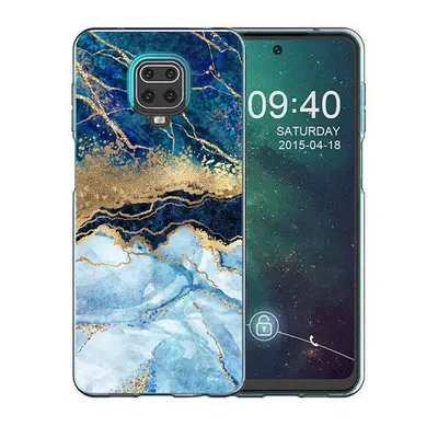 MY ART Pro protecționiste acoperire Xiaomi Redmi Note 9S / Note Pro BLUE MARBLE (141)