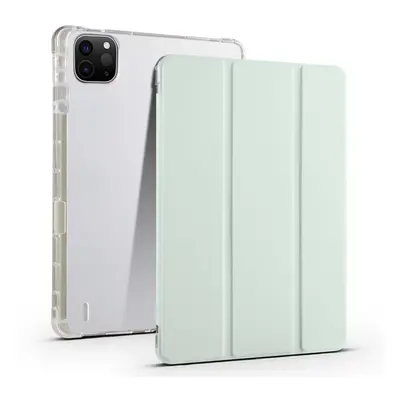 CRYSTAL Husă rabatabilă Apple iPad Air 2024 verde deschis