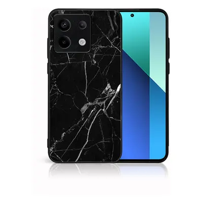 MY ART Husă de protecție pentru Xiaomi Redmi Note 5G BLACK MARBLE (142)