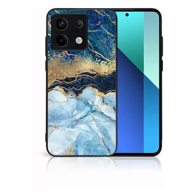 MY ART Husă de protecție pentru Xiaomi Redmi Note 5G BLUE MARBLE (141)