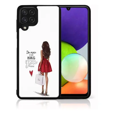 Husă din silicon MY ART Samsung Galaxy A42 5G DRESS RED (137)