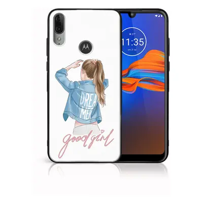 MY ART Husă silicon Motorola Moto E6 Plus GOOD GIRL (130)