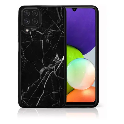 Husa din silicon MY ART Samsung Galaxy A42 5G BLACK MARBLE (142)