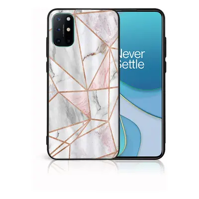 MY ART Husă de protecție pentru OnePlus 8T - MARBLE PINK (143)