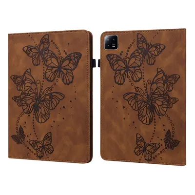 ART BUTTERFLIES Husa flip Xiaomi Pad / Pad Pro maro