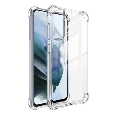 IMAK de protectie silicon + folie Samsung Galaxy S21 FE 5G transparenta