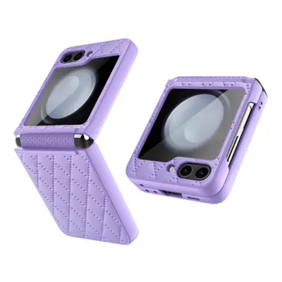 Husa de protectie LATTICE pentru Samsung Galaxy Z Flip 5G violet