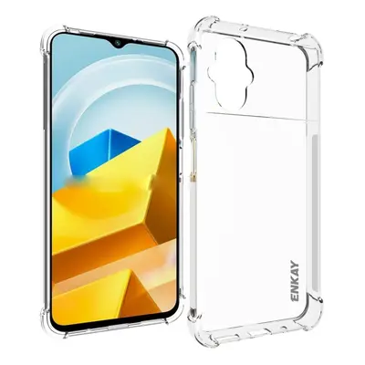 ENKAY AIRBAG Husa Extra rezistenta Xiaomi Poco M5 transparenta