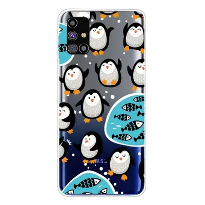 ART siliconă ART Samsung Galaxy M31s PENGUIN