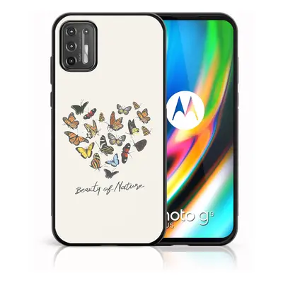 MY ART Husă din silicon Motorola Moto G9 Plus BUTTERFLIES (026)