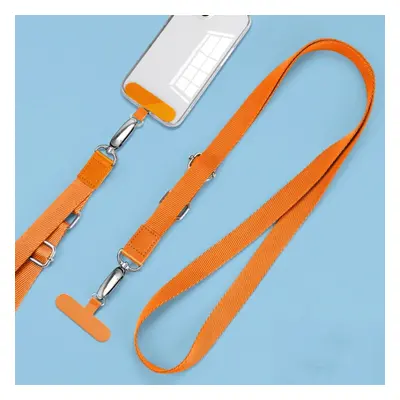 LANYARD PROTEMIO Snur universal pentru telefon mobil sub capacul din spate, portocaliu