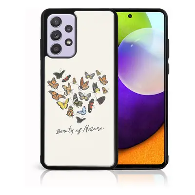 MY ART Husă din silicon Samsung Galaxy A72 BUTTERFLIES (026)