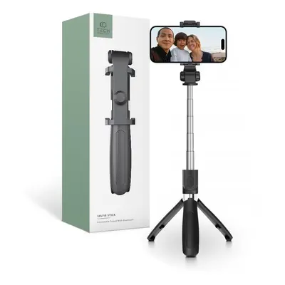 selfie Selfie stick universal cu trepied negru