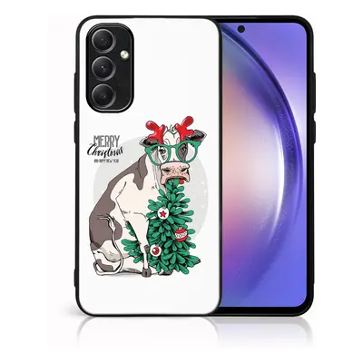 Husă MY ART cu design de Crăciun Samsung Galaxy A14 / A14 5G MERRY CHRISTMAS (074)