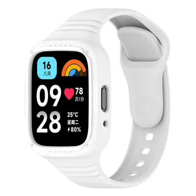 GLACIER Husă de protecție cu curea pentru Xiaomi Redmi Watch Active white