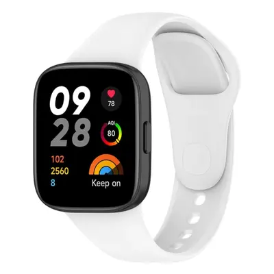 SILICONE Curea înlocuibilă pentru Xiaomi Redmi Watch alb