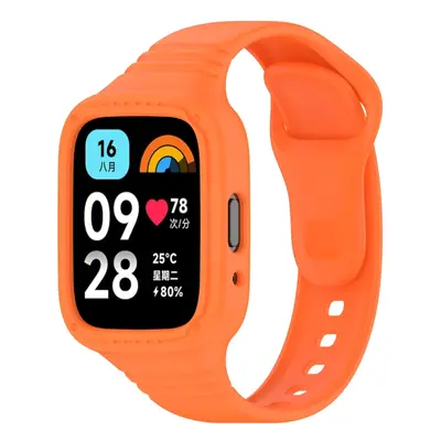 GLACIER Husă de protecție cu curea pentru Xiaomi Redmi Watch Portocaliu activ