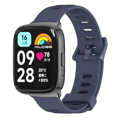 MIJOBS SILICONE Curea înlocuibilă pentru Xiaomi Redmi Watch Lite / Redmi Watch Albastru activ