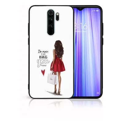 Husa din silicon MY ART Xiaomi Redmi Note Pro RED DRESS (137)