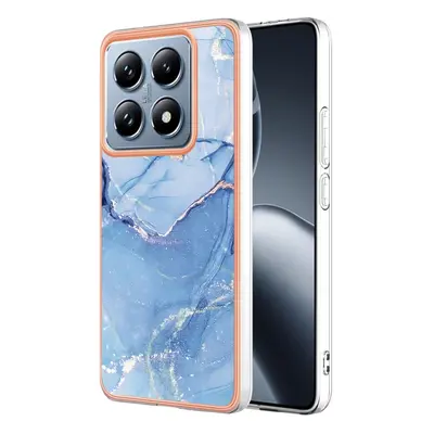 IMD MARBLE Husă de protecție pentru Xiaomi 14T BLUE