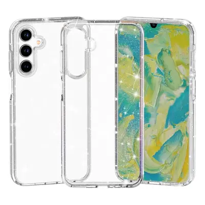 CLARO Husă de protecție pentru Samsung Galaxy A16 / A16 5G TRANSPARENT GLITTER