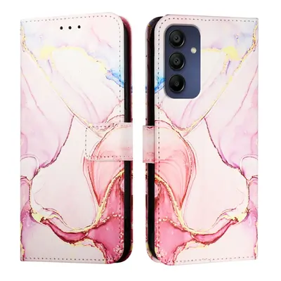 ART MARBLE Husă portofel pentru Samsung Galaxy A16 / A16 5G ROSE GOLD