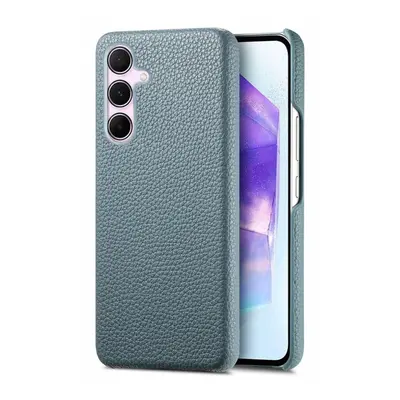 CAZĂ LEATHER Husă de protecție pentru Samsung Galaxy A55 5G albastru