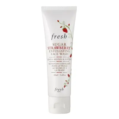 Sugar Strawberry Face Wash - Mini demachiant exfoliant cu capsune