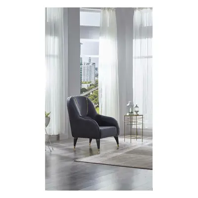 Fotoliu Serva, 75x75x100 cm, Velvet 412 Grey