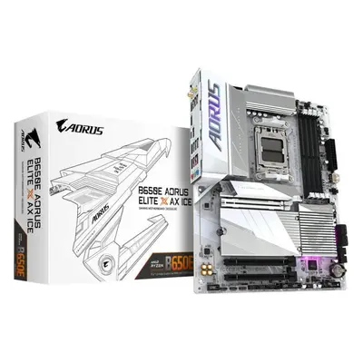 Placa de baza GIGABYTE B650E AORUS ELITE AX ICE AM5