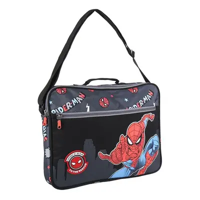 ghiozdan de școală Spiderman Negru (29 x 6 x 38 cm)