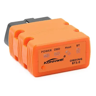 Diagnoza OBD2 KONNWEI KW902, Orange, Bluetooth, Android, PC, ELM 327 OBDII, PIC18F25K80