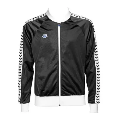 Geacă bărbați arena m relax iv team jacket black/white l