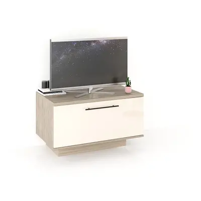 Comoda TV SYSTEM 110, 4 sertare, Oak