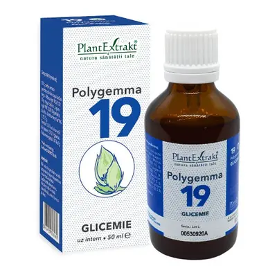 Polygemma 19 - Glicemie - 50ml PlantExtrakt