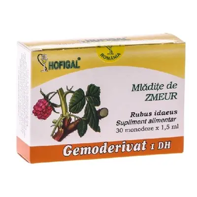 Gemoderivat Mladite de Zmeur 30monodoze Hofigal