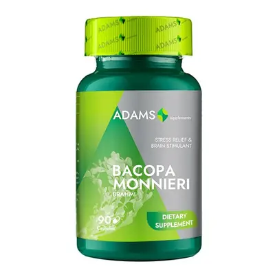 Bacopa Monieri 350mg 90cps, Adams