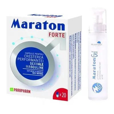 Pachet Maraton Forte 20cps + Gel Maraton